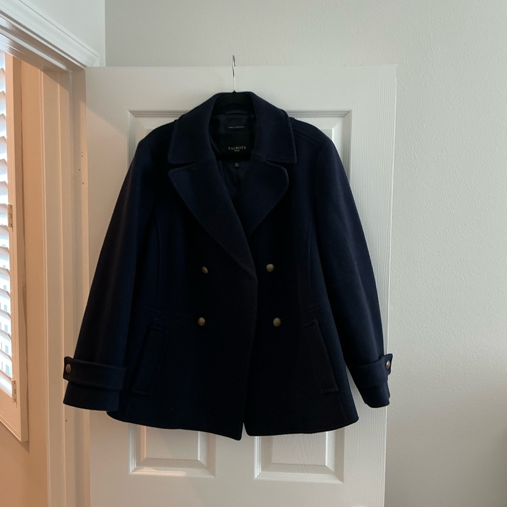 Classic Navy Peacoat by Talbots
